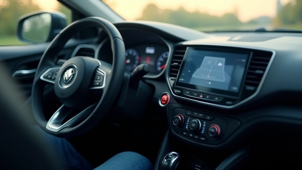 Hibridinio automobilio prietaisų skydelis su valdymo elementais
